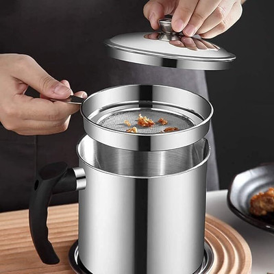 Kavid 1200 ml Cooking Oil Dispenser Set(Pack of 1)