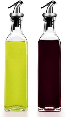 TAKSHIT 500 ml, 500 ml Cooking Oil Dispenser(Pack of 2)