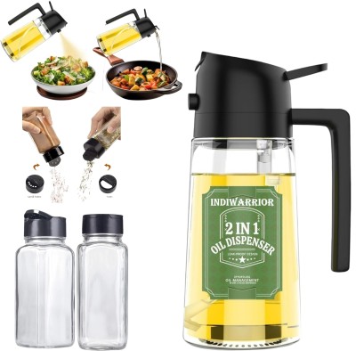 INDIWARRIOR 500 ml Cooking Oil Sprayer Set(Pack of 3)