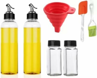 ENTRYZONE 1000 ml, 1000 ml, 120 ml, 120 ml Cooking Oil Dispenser Set(Pack of 7)