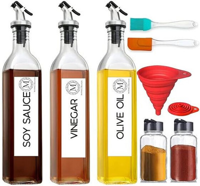 NAVPATH 500 ml Cooking Oil Dispenser Set(Pack of 8)