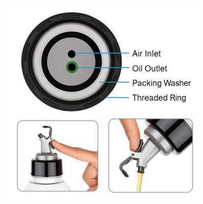 Hitech 1000 ml Cooking Oil Dispenser(Pack of 1)