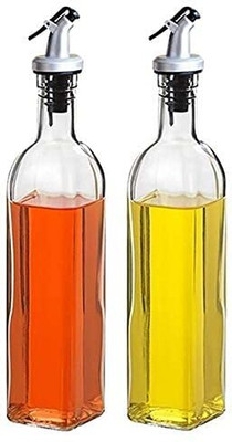 Rudrx 500 ml Cooking Oil Dispenser Set(Pack of 2)