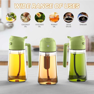 PRINCEECOM 450 ml Cooking Oil Sprayer Set(Pack of 1)