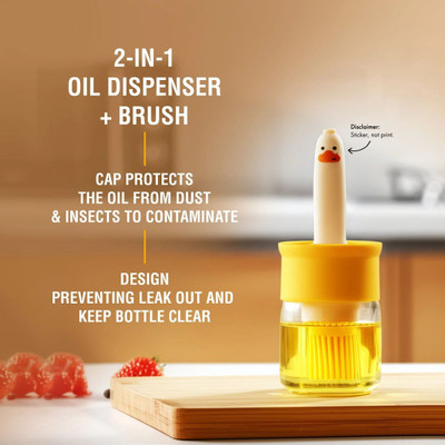 GESOMMORE 200 ml Cooking Oil Dispenser(Pack of 1)
