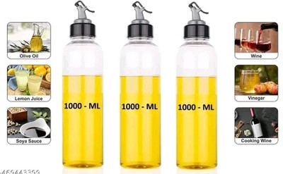 Sample 1000 ml Cooking Oil Dispenser Set(Pack of 3)