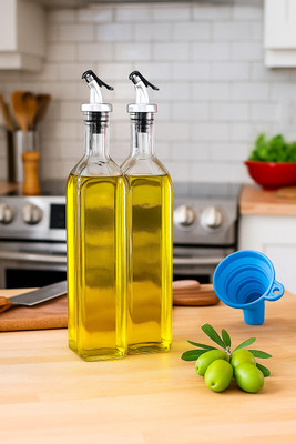 SHREE KASHTBHANJAN INTERNATIONAL 1000 ml Cooking Oil Dispenser Set(Pack of 2)