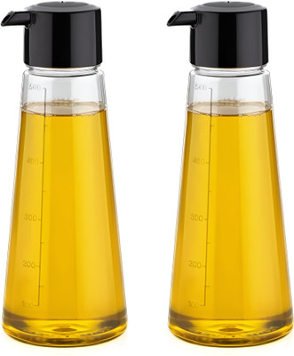 Dwarkesh enterprise 600 ml Cooking Oil Dispenser Set(Pack of 2)