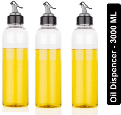 OTIZ 3000 ml Cooking Oil Dispenser Set(Pack of 3)