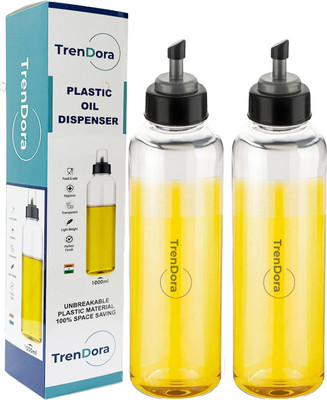 TRENDORA 1000 ml Cooking Oil Dispenser Set(Pack of 2)