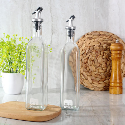 SUNCLOCK 500 ml Cooking Oil Dispenser(Pack of 2)