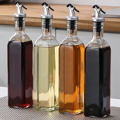 Coozico 500 ml Cooking Oil Dispenser Set(Pack of 4)
