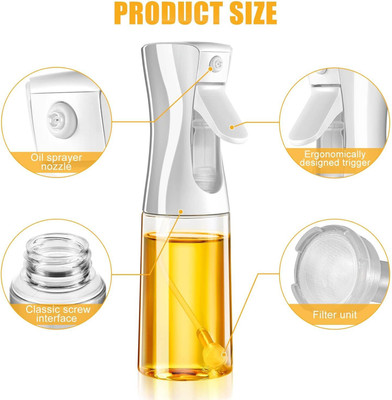 Coozico 200 ml Cooking Oil Sprayer(Pack of 1)