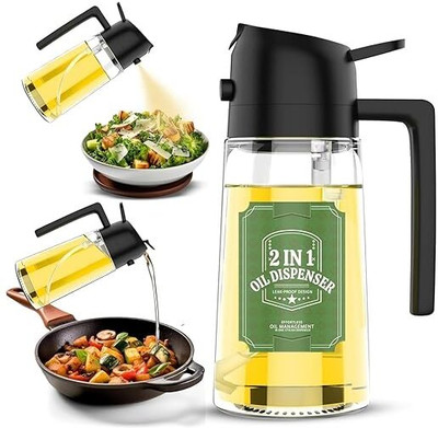 DINEDUST 500 ml Cooking Oil Sprayer(Pack of 1)