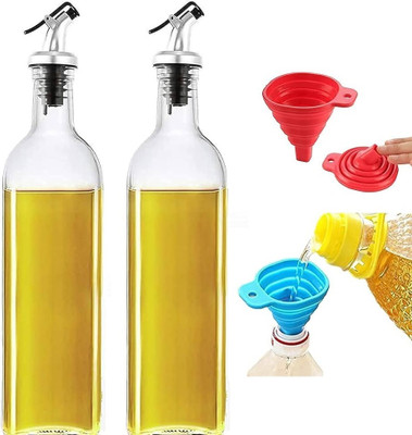 Prachi Enterprise 500 ml Cooking Oil Dispenser Set(Pack of 3)