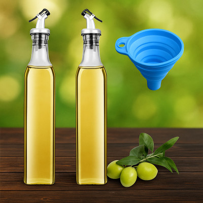 SHREE KASHTBHANJAN INTERNATIONAL 1000 ml Cooking Oil Dispenser Set(Pack of 3)