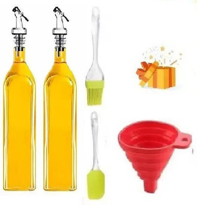 TRK IMPEX 500 ml Cooking Oil Dispenser Set(Pack of 6)