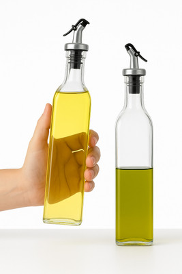 kanthee 500 ml Cooking Oil Dispenser Set(Pack of 2)