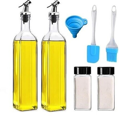 ENTRYZONE 500 ml, 500 ml, 120 ml, 120 ml Cooking Oil Dispenser Set(Pack of 7)