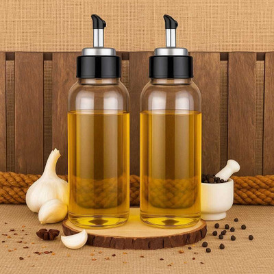THE GAUR HUB 500 ml Cooking Oil Dispenser(Pack of 2)