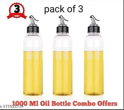 EasyCityMart 1000 ml Cooking Oil Dispenser(Pack of 3)