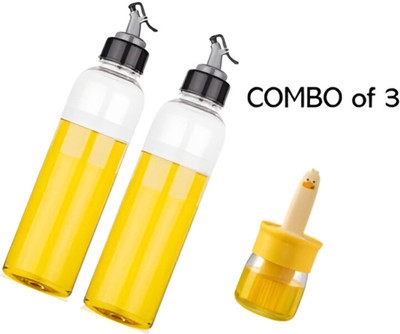YASH ENT 1000 ml, 200 ml Cooking Oil Dispenser Set(Pack of 3)