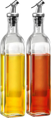 SUNCLOCK 500 ml Cooking Oil Dispenser(Pack of 2)