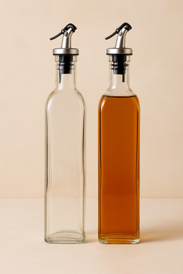 INDIWARRIOR 500 ml Cooking Oil Dispenser Set(Pack of 2)