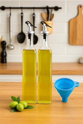 SHREE KASHTBHANJAN INTERNATIONAL 1000 ml Cooking Oil Dispenser Set(Pack of 3)