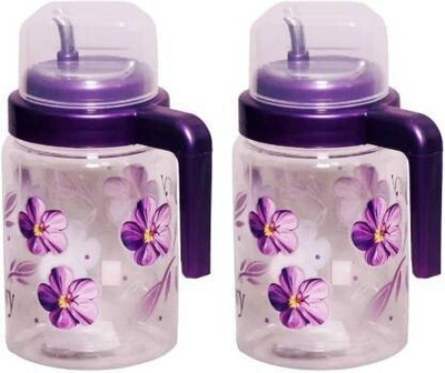 Ellipsis 1000 ml Cooking Oil Dispenser Set(Pack of 2)