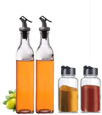 Prachi 1000 ml Cooking Oil Dispenser Set(Pack of 4)