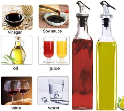 SATANI 500 ml, 500 ml Cooking Oil Dispenser Set(Pack of 2)