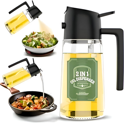 Crackle 500 ml Cooking Oil Sprayer(Pack of 1)