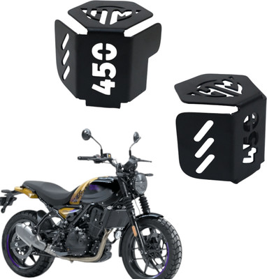 HIMOTORS Rear Brake Oil Container Guard Black Compatible with RE Guerrilla 450cc Oil Filler Cap
