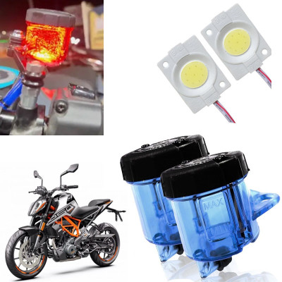 Muttfy Oil Reservoir Tank Cup LED Light (Blue) Oil Filler Cap