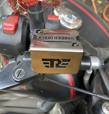 SGTB RE Thunderbird 350 X 500X Disc Fluid Reservoir Guard Bike Crash Guard(Royal Enfield)