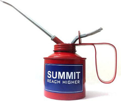 GoodsBazaar OIL CAN 1/2 PINT 284 ML Manual Pump(0.284 L Pack of 1)