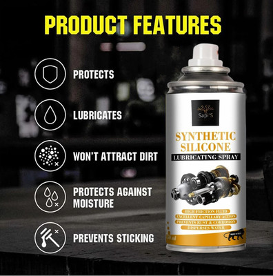 SAPI'S Lubricant Silicone 150 ml,Food Safe Model No 137203 Manual Sprayer(150 ml Pack of 1)