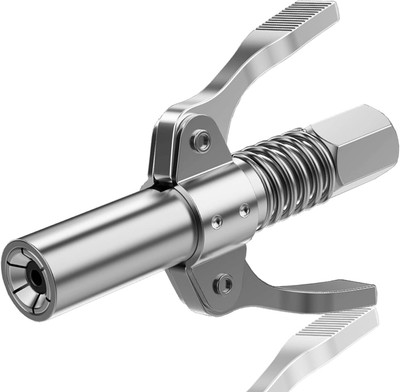 RanPra NEW 12000 PSI Quick Release Metal Grease Gun Coupler Electro Mechanical Sprayer(0 g Pack of 2)