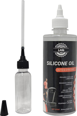 LA86 Silicone Oil For Treadmill, Sewing Machine Manual Dispenser(0.5 L Pack of 1)