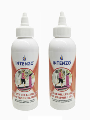 INTENZO OILS Silicone Lubricant for Treadmill belt & All Type of Gym Machine belt Manual Pump(200 g Pack of 2)