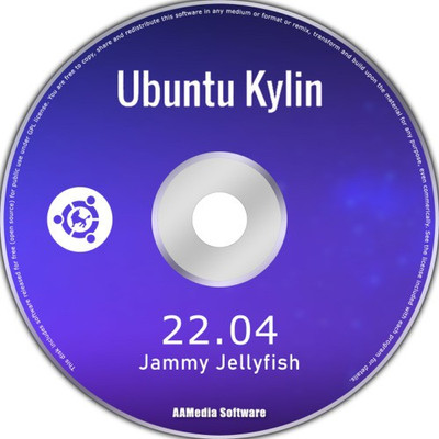 TekyMeky Ubuntu Kylin 22.04 LTS 64bit Live Bootable DVD Rom Linux Operating System LATEST 64