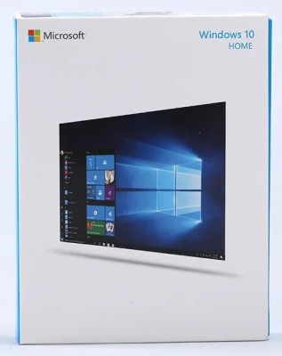 MICROSOFT Windows 10 Home Box Pack (1 User, Lifetime Validity) Activation Key Card with USB 3.0 - Full Retail Pack 32/64 BIT