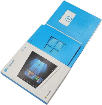 MICROSOFT Windows 10 Home Box Pack (Lifetime) Activation Key Card with USB 3.0 - Full Retail Pack 32/64 BIT