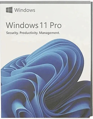 MICROSOFT Windows 11 Professional Box Pack USB 3.0 FPP Retail License 64/32 Bit (New)