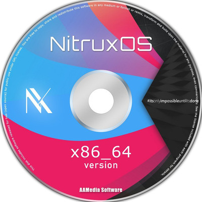 TekyMeky Nitrux OS Latest Version 64bit Bootable DVD Rom Linux Operating System LATEST 64
