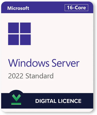 MICROSOFT Windows Server 2022 Standard Instant Delivery Standard (1 User, Lifetime Validity) Digital License