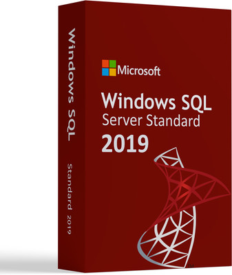 MICROSOFT SQL Server 2019 License Standard (1 User/PC, Lifetime) Activation Key Card