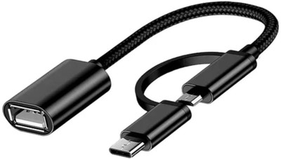 Orionn USB Type C, Micro USB OTG Adapter(Pack of 1)