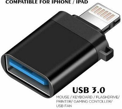 TECHGEAR Lightning OTG Adapter(Pack of 1)